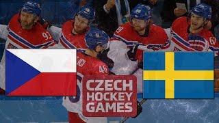 NHL 17 | Česká republika-Švédsko | Czech Hockey Games 2017 | CZ/SK