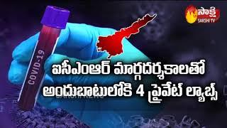 Private hospitals in AP  begin bookings for COVID-19 tests | Sakshi TV