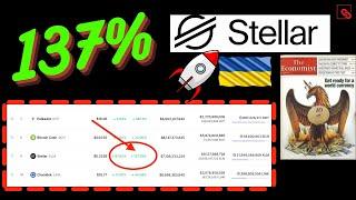 137% STELLARs XLM bald WELTWÄHRUNG? Ukraine mit erstem Schritt | RIPPLE von Investor VERKLAGT