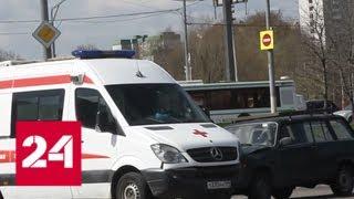 В ДТП со скорой на юге Москвы пострадали два человека - Россия 24