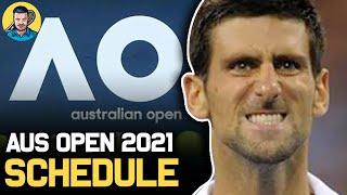 Australian Open CALENDAR for 2021 Tournament | Tennis News