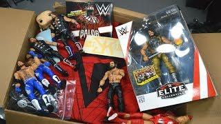 MASSIVE BOX OF WWE TOYS, & MORE!