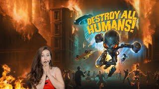 Destroy All Humans прохождение ➤ стрим Дистрой Ол Хьюманс