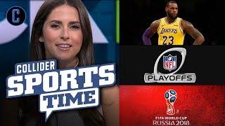 FS1’s Rachel Bonnetta talks Lebron, NFL Playoffs, and the World Cup - Sports Time