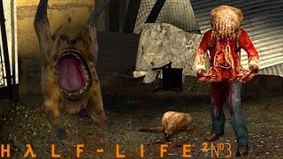 ВОТ И ПЕРВЫЕ ЗОМБИ  ⇶  Half-Life 2 №3