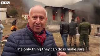 Как армяне покидают Кельбаджар : собирают буквально все, вплоть до оконных рам и унитазов