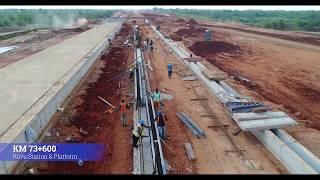 DSM October  2019 Progress Video; Standard Gauge Railway Line From Dar Es Salaam to Morogoro