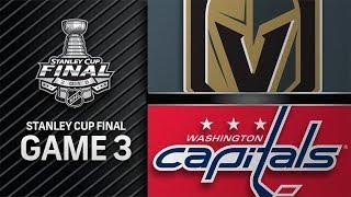 Vegas Golden Knights vs Washington Capitals – Jun.02, 2018 | Final | Game 3 | Stanley Cup 2018.Обзор