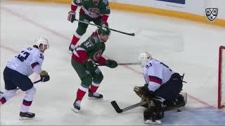 Лучшие сэйвы 22-й и 23-й недели КХЛ 18/19