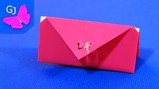 Оригами Кошелек из бумаги