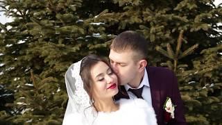 Морозная свадьба Дениса и Екатерины. Лесозаводск