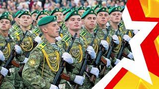 Марш *ПРОЩАНИЕ СЛАВЯНКИ* на белорусском языке. Как бы смотрелся парад в Минске, если бы было так?