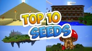 Top 10 BEST Seeds for Minecraft (Pocket Edition, PS4, Xbox, Switch, PC, Win10)
