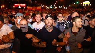 Беспорядки в Белоруссии Протесты в Минске 10.08 Выборы шествия в Минске новости 10 августа