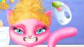 Мультики про котят Кошка Анжела на вечеринке Игровой мультфильм Игра для детей #малышерин