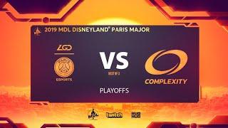 PSG.LGD vs CoL, MDL Disneyland® Paris Major, bo3, game 2 [Lost & Jam]