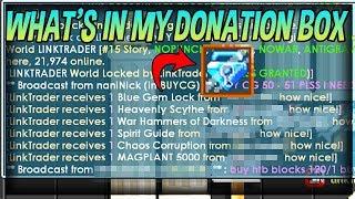What's In My Donation Box?! [OMG]│Growtopia