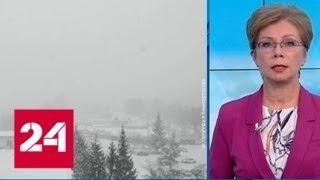 "Погода 24": циклоны атакуют Европейскую часть страны - Россия 24