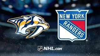 Nashville Predators vs New York Rangers | Dec.16, 2019 | NHL 19/20 | Game Highlights | Обзор матча