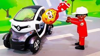 Мультики про машинки. Видео для детей - Белая машинка попала в аварию. Развивающие мультфильмы ЛЕГО