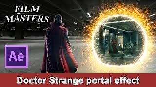 Doctor Strange Portal effect tutorial for after effects | Film Masters
