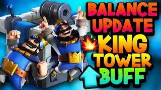 *NEWS* BALANCE CHANGES REVEALED! Buff to KING TOWER?