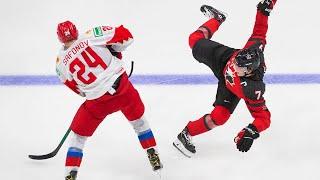 Хоккей. 1/2 финала. Россия-Канада. Russia U20 - Canada U20. 05.01.2021. Молодежный чемпионат мира.