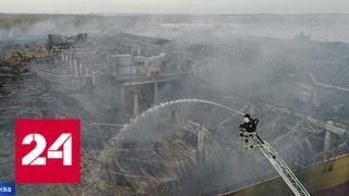 Пожар на МКАДе: "Синдика" продолжает гореть - Россия 24
