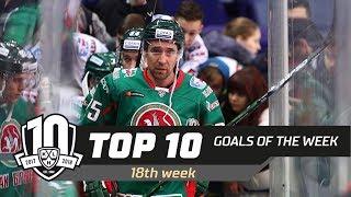 17/18 KHL Top 10 Goals for Week 18