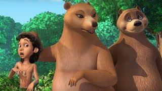 Маугли - Книга джунглей - Диалоги о медведях –развивающий мультфильм для детей HD