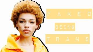 Model fakes being TRANS to get out of Trouble