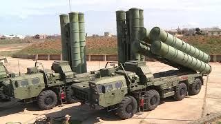 Учение с расчетами ЗРС С-400 ПВО Южного военного округа в Крыму