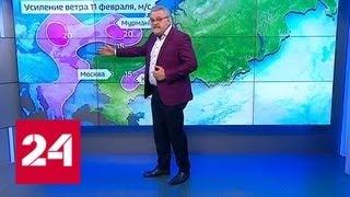"Погода 24": на Русскую равнину прорывается атлантическое тепло - Россия 24
