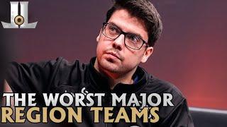 The All-Time Worst Teams From All 4 Major Regions | 2020 Loesports