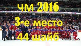 Все 44 гола сборной России по хоккею на ЧМ 2016