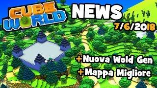 Cube World - Nuova Mappa e Generazione del Mondo! NEWS 07/06/2018