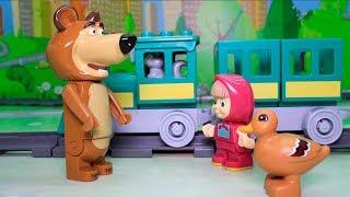 Маша и Медведь 2017 мультики с игрушками - Дочки матери! Развивающие мультфильмы для самых маленьких