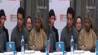 Sharman Joshi in Russia. Press conference 3D.