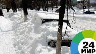 Циклон в центре России: непогода парализует дороги и рушит деревья - МИР 24