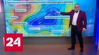 Даже в январе будут оттепели - прогноз на зиму - Россия 24