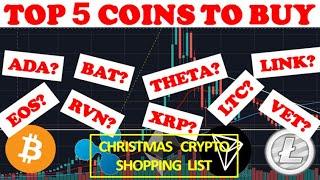 TOP 5 COINS TO BUY IN December! - Best Cryptocurrencies to Invest in 2020