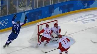 Хоккей. Россия - Словакия 2:3 Олимпиада 2018 (Голы)