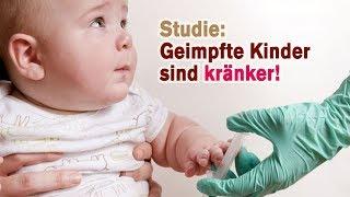 Studie: Geimpfte Kinder sind kränker! (Zur Europäischen Impfwoche) | 28.04.2018 | www.kla.tv/12358