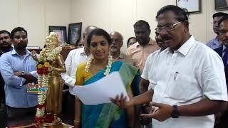 Thiruvalluvar Panchaloha Statue | Ma Foi K. Pandiarajan | Tamil Heritage Foundation Dr.K.Subashini