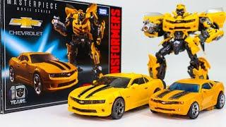 Transformers Master Piece Movie Series MPM-03 Bumblebee & Deluxe Bumblebee Vehicle Car Robot Toys