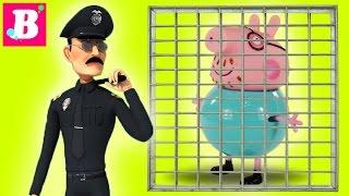 Свинка Пеппа Мультики для Детей ПАПА СВИН в ТЮРЬМЕ Новые Серии 2016 Играем вместе Peppa Pig
