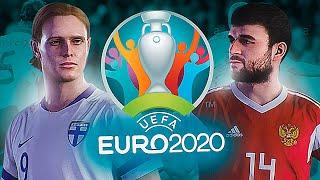 ЧЕМПИОНАТ ЕВРОПЫ 2020 - РОССИЯ vs ФИНЛЯНДИЯ - 2 ТУР - PES 2020