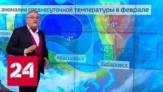 Прогноз на февраль: погоду будет лихорадить - Россия 24