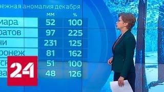 "Погода 24": сильные метели в Поволжье - Россия 24