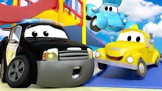 Авто Патруль -  Спецвыпуск снова в школу - Пожарная сигнализация - детский мультфильм